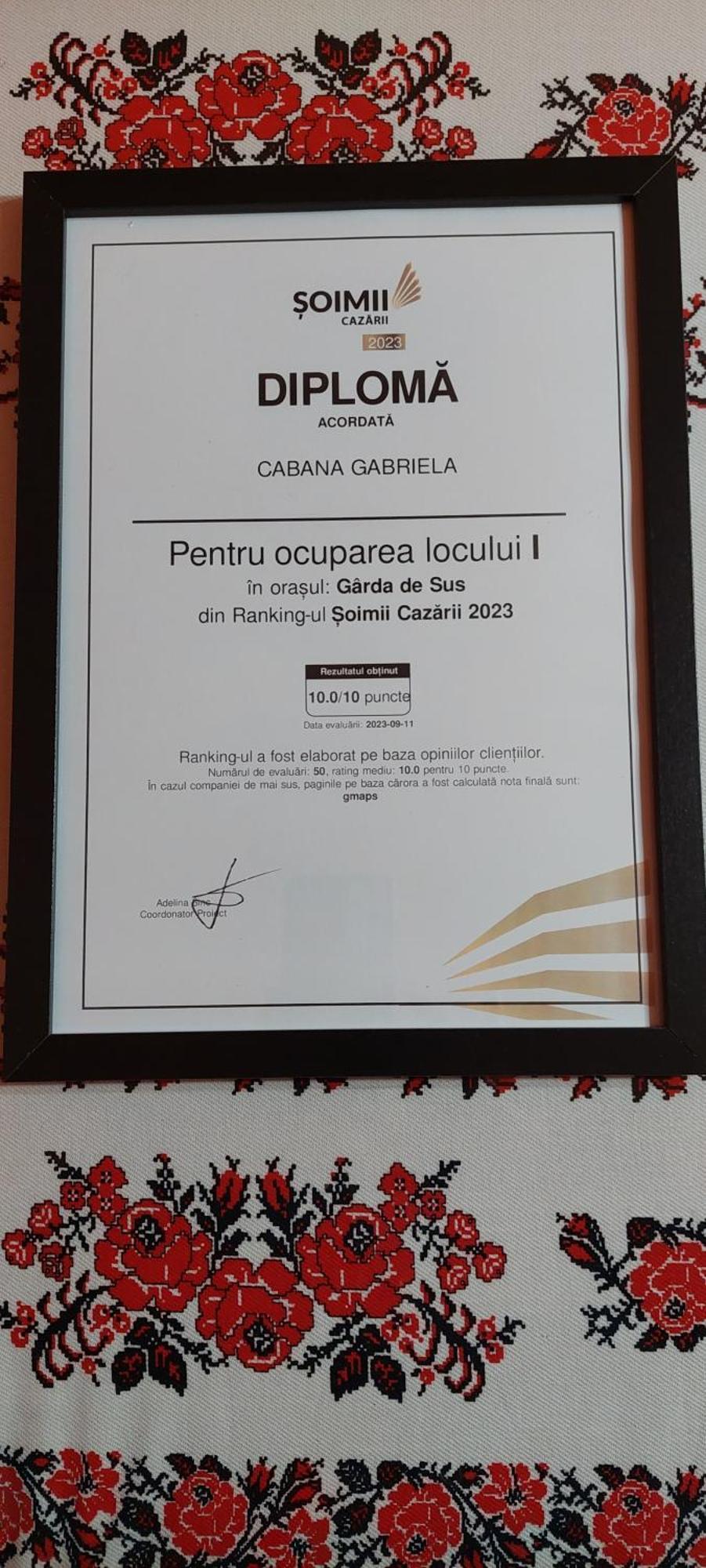 Cabana Gabriela Gîrda de Sus 외부 사진